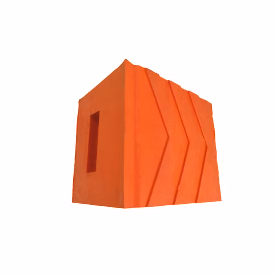 10 toneladas de carga mini espuma PU poliuretano uretano roda rolha calço para carro veículo trailer RV